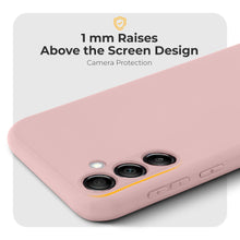 Load image into Gallery viewer, Moozy Minimalist Series SiliconePhone Case for Samsung Galaxy A55 5G, Matte Finish Lightweight Mobile Phone Case Slim Soft Protector TPU Cover with Matte Surface, Light Pink