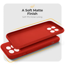 Load image into Gallery viewer, Moozy Minimalist Series Silicone Phone Case for Xiaomi 14T, Matte Finish Bumper Mobile Phone Case Slim Thin Soft Protective TPU Back Cover with Matte Surface, Red