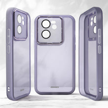 Charger l'image dans la galerie, Moozy LumiCase phone case for xiaomi 13t / case for 13t Pro slim, Case for xiaomi 13t bumper, Case for xiaomi 13t with camera cover, Soft TPU case for xiaomi 13tpro transparent, Purple