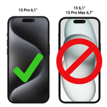 Lade das Bild in den Galerie-Viewer, Moozy Lifestyle. Premium Silicone Phone case for iPhone 15 Pro, 6.1-inch, Liquid Silicone Lightweight Cover for iphone 15 Pro Shockproof with Matte Finish and Soft Microfiber Lining, Dark Grey