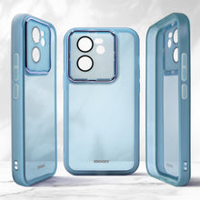 Lade das Bild in den Galerie-Viewer, Moozy LumiCase phone case for xiaomi 13t / case for 13t Pro slim, Case for xiaomi 13t bumper, Case for xiaomi 13t with camera cover, Soft TPU case for xiaomi 13tpro transparent, Blue