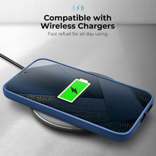 Load image into Gallery viewer, Moozy Lifestyle. Silicone Phone Case for Xiaomi 14T Pro, Liquid Silicone Lightweight Case with Matte Finish and Soft Microfiber Lining, Cover for Xiaomi 14T Pro, Dark blue