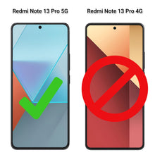 Load image into Gallery viewer, Moozy Minimalist Series Silicone Phone Case for Xiaomi Redmi Note 13 Pro 5G / Poco X6 5G, Matte Finish Lightweight Mobile Phone Case Slim Soft Protective TPU Cover with Matte Surface, Red