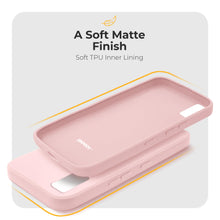 Charger l'image dans la galerie, Moozy Minimalist Series Silicone Phone Case for Samsung Galaxy A51 5G, Matte Finish Lightweight Mobile Phone Case Ultra Slim Soft Shockproof Protective TPU Cover with Matte Surface, Light Pink