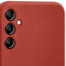 Load image into Gallery viewer, Moozy Minimalist Series SiliconePhone Case for Samsung Galaxy A55 5G, Matte Finish Lightweight Mobile Phone Case Slim Soft Protector TPU Cover with Matte Surface, Red