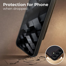 Carica l'immagine nel visualizzatore di Gallery, Moozy ElitePocket phone case for Samsung galaxy a54 5g with card holder, back cover with card holder, case for a54 5g, dark gray