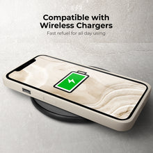 Ladda upp bild till gallerivisning, Moozy RimUP Phone Case for iPhone 11, Matte Finish High Edge Protection TPU Cover, White