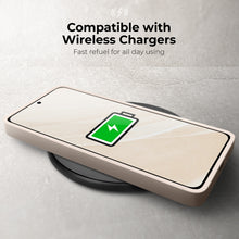 Carica l'immagine nel visualizzatore di Gallery, Moozy RimUP Phone Case for Samsung Galaxy A54 5G, Flexible TPU Bumper Shockproof Raised Edges Cover for Extra Protection, Precise Cutouts and Camera Lens Protector, Anti-Scratch, Beige