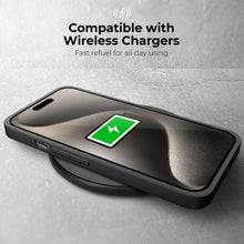 Charger l'image dans la galerie, Moozy RimUP Phone Case for iPhone 16 Pro, Matte Finish High Edge Protection TPU Cover, Black