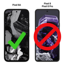 Cargar imagen en el visor de la galería, Moozy Wallet Phone Case for Google Pixel 8A, Carbon - Protective Flip Case with Metallic Border Design Magnetic Closure Flip Cover for Google Pixel 8A with Card Holder and Kickstand Function, Black