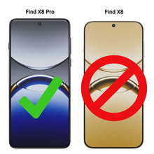 Load image into Gallery viewer, Moozy Wallet Phone Case for Oppo Find X8 Pro, Carbon - Protective Flip Case with Metallic Border Design Magnetic Closure Flip Cover for Oppo Find X8 Pro with Card Holder and Kickstand Function, Black