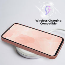 Ladda upp bild till gallerivisning, Moozy VentiGuard Phone Case for Samsung Galaxy S22, Phone case for Samsung Galaxy S22 with Perforated Pattern for Air Circulation, Cover for samsung S22 shockproof, Pastel Pink