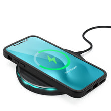 Ladda upp bild till gallerivisning, Moozy 360 Case for iPhone 12 / 12 Pro - Black Rim Transparent Case, Full Body Double-sided Protection, Cover with Built-in Screen Protector