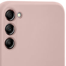 Load image into Gallery viewer, Moozy Minimalist Series Silicone Phone Case for Samsung Galaxy S23 5G, Matte Finish Lightweight Mobile Phone Case Slim Soft Protective TPU Cover with Matte Surface, Light Pink
