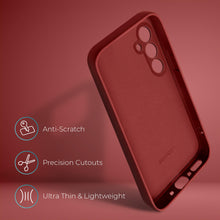 Ladda upp bild till gallerivisning, Moozy Lifestyle. Silicone Case for Samsung A34 5G, Vintage Pink - Liquid Silicone Lightweight Cover with Matte Finish and Soft Microfiber Lining, Premium Silicone Case