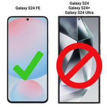 Load image into Gallery viewer, Moozy Silicone Phone Case for Samsung Galaxy S24 FE Minimalist Series, Matte Finish Lightweight Mobile Phone Case Slim Soft Protector TPU Cover with Matte Surface, Black