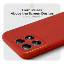 Load image into Gallery viewer, Moozy Minimalist Series Silicone Phone Case for Xiaomi 14T, Matte Finish Bumper Mobile Phone Case Slim Thin Soft Protective TPU Back Cover with Matte Surface, Red