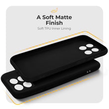 Load image into Gallery viewer, Moozy Minimalist Series Silicone Phone Case for Xiaomi 14T, Matte Finish Bumper Mobile Phone Case Slim Thin Soft Protective TPU Back Cover with Matte Surface, Black