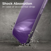 Charger l'image dans la galerie, Moozy LumiCase phone case for xiaomi 13t / case for 13t Pro slim, Case for xiaomi 13t bumper, Case for xiaomi 13t with camera cover, Soft TPU case for xiaomi 13tpro transparent, Purple