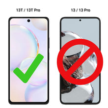 Charger l'image dans la galerie, Moozy Shockproof Silicone Phone Case for Xiaomi 13T 5G and 13T Pro 5G - Transparent Case with Shock Absorbing 3D Corners Crystal Clear Protective Phone Case Soft TPU Silicone Cover