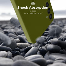 Charger l'image dans la galerie, Moozy Lifestyle. Liquid Silicone Phone Case for Samsung galaxy S24 5G, Liquid Silicone Lightweight Cover for samsung S24 with Matte Finish and Soft Microfiber Lining, Olive green