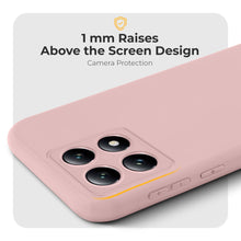Load image into Gallery viewer, Moozy Minimalist Series Silicone Phone Case for Xiaomi 14T, Matte Finish Bumper Mobile Phone Case Slim Thin Soft Protective TPU Back Cover with Matte Surface, Light Pink