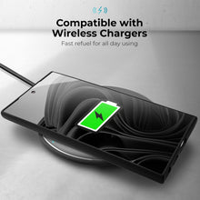 Lade das Bild in den Galerie-Viewer, Moozy Lifestyle. Silicone Case for Samsung S24 Ultra, Black - Liquid Silicone Lightweight Cover with Matte Finish and Soft Microfiber Lining, Premium Silicone Case