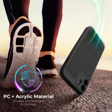 Załaduj obraz do przeglądarki galerii, Moozy VentiGuard Phone Case for iPhone 11, Black, 6.1-inch - Breathable Cover with Perforated Pattern for Air Circulation, Ventilation, Anti-Overheating Phone Case