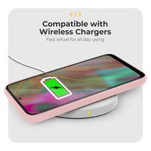 Load image into Gallery viewer, Moozy Minimalist Series Silicone Phone Case for Samsung Galaxy S23 5G, Matte Finish Lightweight Mobile Phone Case Slim Soft Protective TPU Cover with Matte Surface, Light Pink