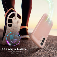 Afbeelding in Gallery-weergave laden, Moozy VentiGuard Phone Case for Samsung A54 5G, Pastel Pink - Breathable Cover with Perforated Pattern for Air Circulation, Ventilation, Anti-Overheating Phone Case