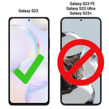 Load image into Gallery viewer, Moozy Minimalist Series Silicone Phone Case for Samsung Galaxy S23 5G, Matte Finish Lightweight Mobile Phone Case Slim Soft Protective TPU Cover with Matte Surface, Red