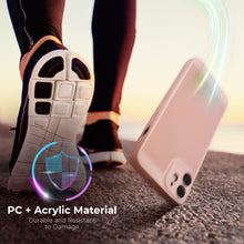 Cargar imagen en el visor de la galería, Moozy VentiGuard Phone Case for iPhone 11, Pastel Pink, 6.1-inch - Breathable Cover with Perforated Pattern for Air Circulation, Ventilation, Anti-Overheating Phone Case