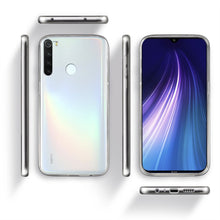 Ladda upp bild till gallerivisning, Moozy 360 Degree Case for Xiaomi Redmi Note 8T - Transparent Full body Slim Cover - Hard PC Back and Soft TPU Silicone Front
