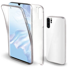 Ladda upp bild till gallerivisning, Moozy 360 Degree Case for Huawei P30 Pro - Transparent Full body Slim Cover - Hard PC Back and Soft TPU Silicone Front