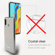 Ladda upp bild till gallerivisning, Moozy 360 Degree Case for Huawei P30 Lite - Full body Front and Back Slim Clear Transparent TPU Silicone Gel Cover