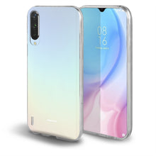 Load image into Gallery viewer, Moozy 360 Degree Case for Xiaomi Mi 9 Lite, Mi A3 Lite - Transparent Full body Slim Cover - Hard PC Back and Soft TPU Silicone Front