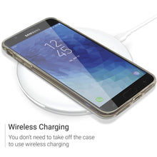 Ladda upp bild till gallerivisning, Moozy 360 Degree Case for Samsung J7 2018 - Transparent Full body Slim Cover - Hard PC Back and Soft TPU Silicone Front