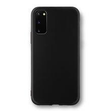 Load image into Gallery viewer, Moozy Lifestyle. Designed for Samsung S20 Case, Black - Liquid Silicone Cover with Matte Finish and Soft Microfiber Lining