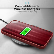 Cargar imagen en el visor de la galería, Moozy Lifestyle. Silicone Case for Samsung S20 Plus, Vintage Pink - Liquid Silicone Lightweight Cover with Matte Finish and Soft Microfiber Lining, Premium Silicone Case