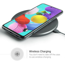 Carica l'immagine nel visualizzatore di Gallery, Moozy 360 Degree Case for Samsung A51 - Full body Front and Back Slim Clear Transparent TPU Silicone Gel Cover
