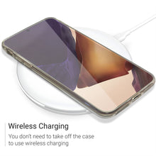 Load image into Gallery viewer, Moozy 360 Degree Case for Samsung Note 20 Ultra, Note 20 Ultra 5G - Transparent Full body Slim Cover - Hard PC Back and Soft TPU Silicone Front