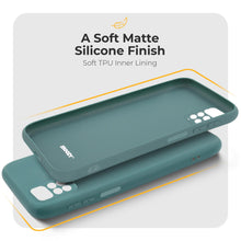 Load image into Gallery viewer, Moozy Minimalist Series Silicone Case for Xiaomi Redmi Note 11 Pro 5G and 4G, Blue Grey - Matte Finish Lightweight Mobile Phone Case Slim Soft Protective TPU Cover with Matte Surface