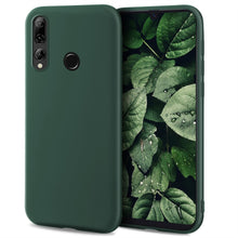 Ladda upp bild till gallerivisning, Moozy Minimalist Series Silicone Case for Huawei P Smart Plus 2019 and Honor 20 Lite, Midnight Green - Matte Finish Slim Soft TPU Cover