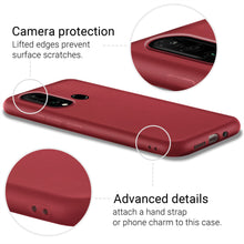 Carica l'immagine nel visualizzatore di Gallery, Moozy Lifestyle. Designed for Huawei P30 Lite Case, Vintage Pink - Liquid Silicone Cover with Matte Finish and Soft Microfiber Lining