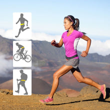 Load image into Gallery viewer, Moozy Running Belt for Phone and Accessories - Waterproof Waist Bag with Reflective Zip, Fitness Belt for Running Cycling Walking or Travel