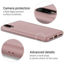 Afbeelding in Gallery-weergave laden, Moozy Minimalist Series Silicone Case for Huawei Y6 2019, Rose Beige - Matte Finish Slim Soft TPU Cover