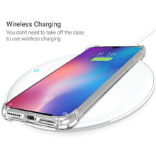 Lade das Bild in den Galerie-Viewer, Moozy Shock Proof Silicone Case for Xiaomi Mi 9 - Transparent Crystal Clear Phone Case Soft TPU Cover