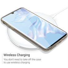 Ladda upp bild till gallerivisning, Moozy 360 Degree Case for Huawei P30 Pro - Transparent Full body Slim Cover - Hard PC Back and Soft TPU Silicone Front