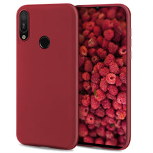 Ladda upp bild till gallerivisning, Moozy Lifestyle. Designed for Huawei Y6 2019 Case, Vintage Pink - Liquid Silicone Cover with Matte Finish and Soft Microfiber Lining