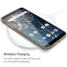 Ladda upp bild till gallerivisning, Moozy 360 Degree Case for Xiaomi Mi A2 - Transparent Full body Slim Cover - Hard PC Back and Soft TPU Silicone Front